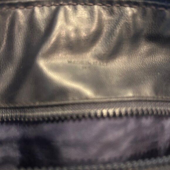 Vintage Celine Macadam Navy Canvas Boston Bag RARE - Picture 7 of 10